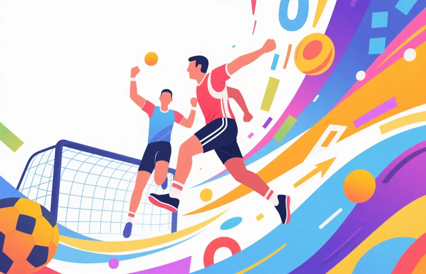 体育动感场景